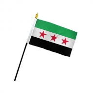 Custom Syria Hand Flag