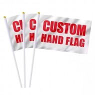 Custom logo Hand Flag