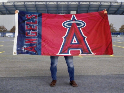 Custom MLB Los Angeles Angels of Anaheim Flag