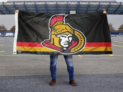 Custom NHL Ottawa Senators flag