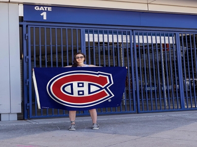 Custom NHL Montreal Canadiens flag