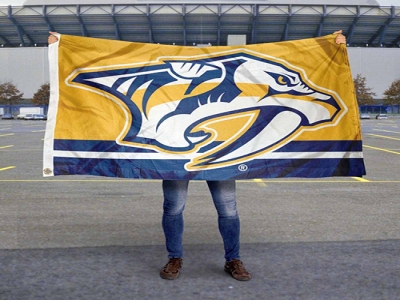 Custom NHL Nashville Predators flag