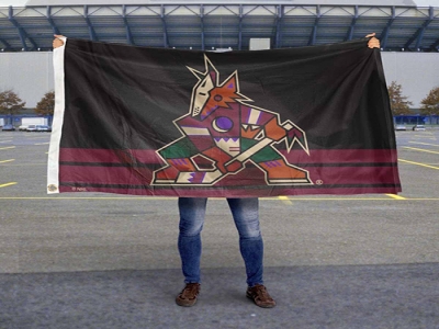 Custom NHL Arizona Coyotes flag