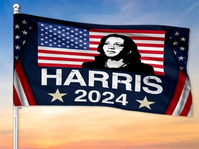 Customize the Harris 2024 flag for the US presidential election