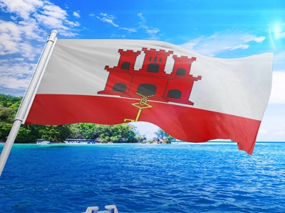 Custom Gibraltar Flag