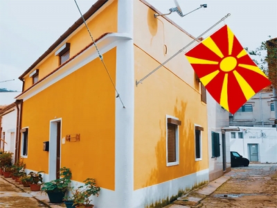 Custom Macedonia Flag