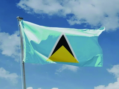 Customized 3x5ft Saint Lucia Island Flag