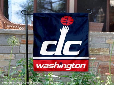 Custom Washington Wizards Garden Flag