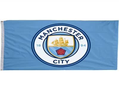 Custom Manchester City flag