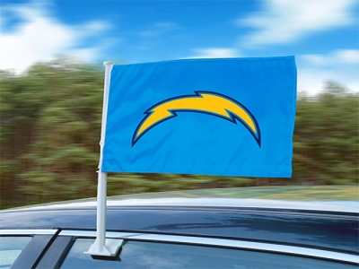 Custom Los Angeles Chargers Car Flag