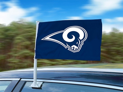 Custom Los Angeles Rams Car Flag