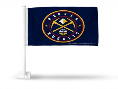 Custom NBA Denver Nuggets Car Flag