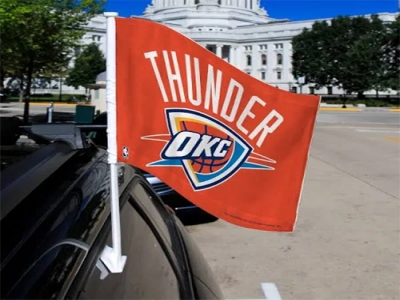 Custom NBA Oklahoma City Thunder Car Flag