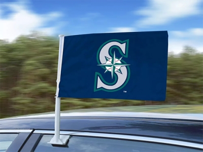 Custom MLB Seattle Mariners Car Flag