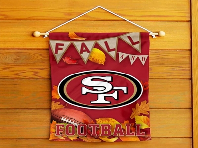 Custom 12-18 inch San Francisco 49ers Garden Flag