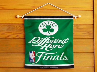 Custom 12-18 inch NBA Boston Celtics Garden Flag