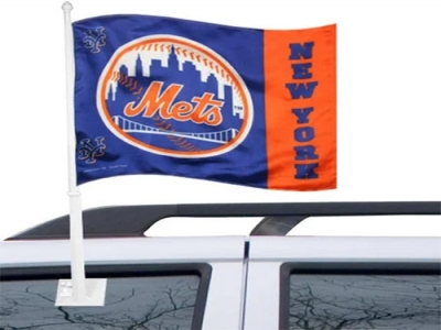 Custom MLB New York Mets Car Flag