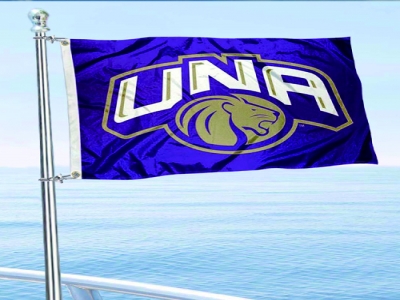 92/1000 实时翻译 划译 Customize NCAA North Alabama Lions Flag