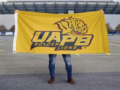 Custom Arkansas-Pine Bluff Golden Lions Flag