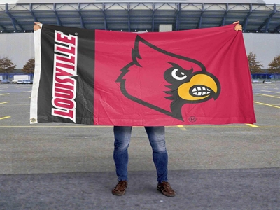 Custom NCAA Louisville Cardinals flag