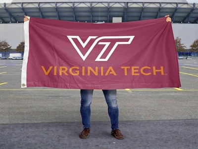 Custom NCAA Virginia Tech Hokies Flag