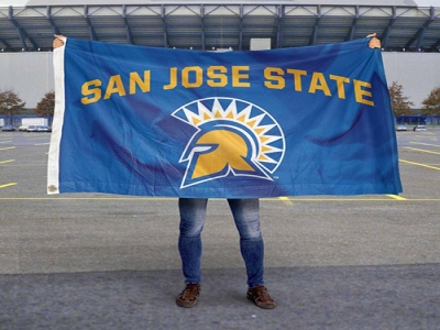 Custom NCAA San Jose State Spartans Flag