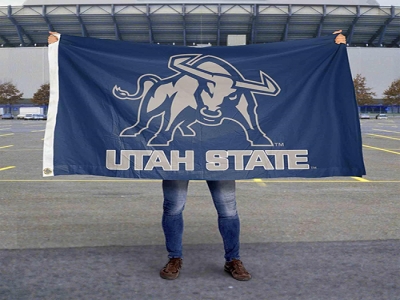 Custom NCAA Utah State Aggies Flag