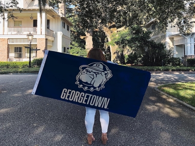 Custom NCAA Georgetown Hoyas Flag