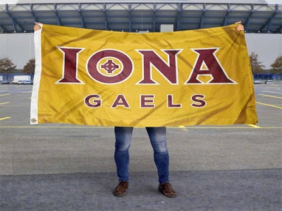 Custom NCAA Iona Gaels Flag