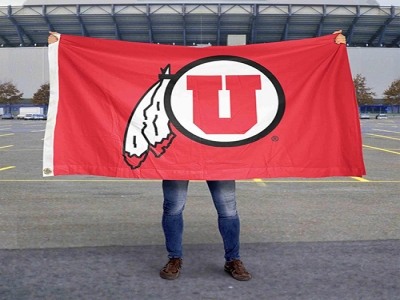 Custom NCAA Utah Utes Flag