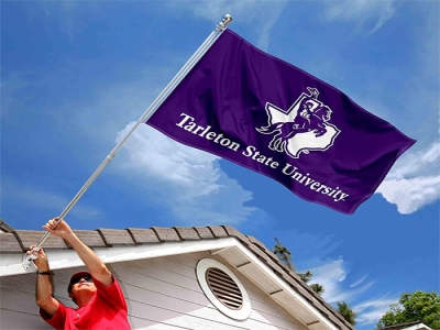 Custom NCAA Tarleton Texans Flag