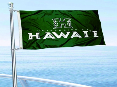 Customize NCAA Hawai'i Rainbow Warriors Flag