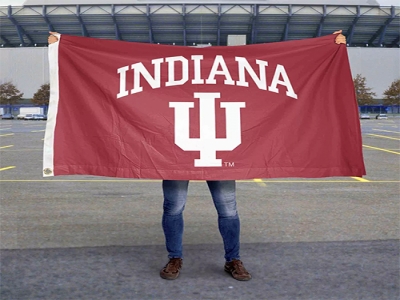 Custom NCAA Indiana Hoosiers Flag