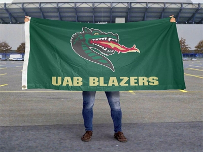 Custom NCAA UAB Blazers Flag