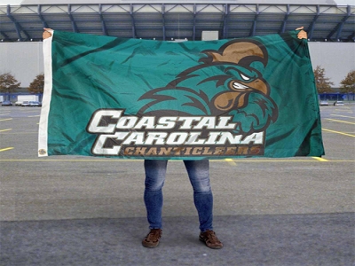 Custom NCAA Coastal Carolina Chanticleers Flag