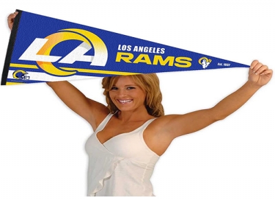 Custom NFL Los Angeles Rams Pennant