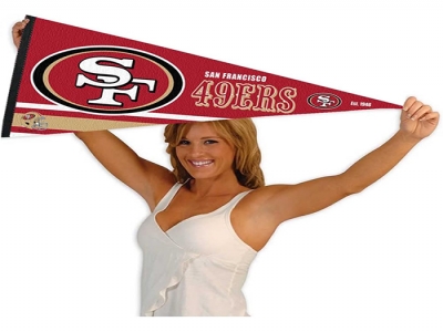 Custom NFL San Francisco 49ers Pennant