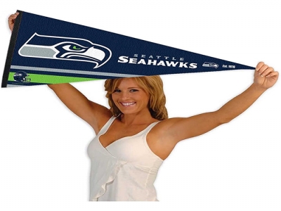 Custom NFL Seattle Seahawks Pennant