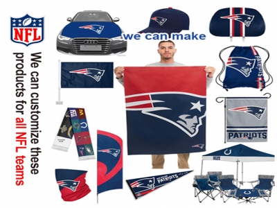 Custom New England Patriots Flag