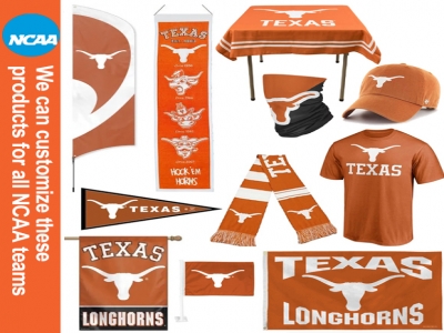 Custom Texas Longhorns Flag