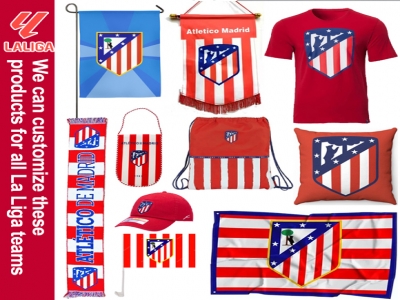 Custom Atletico Madrid flag