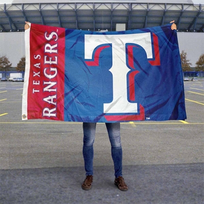 Custom MLB Texas Rangers Flag