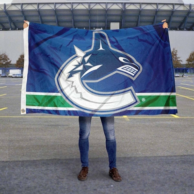 Custom NHL Vancouver Canucks flag