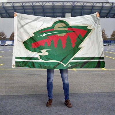 Custom NHL Minnesota Wild flag