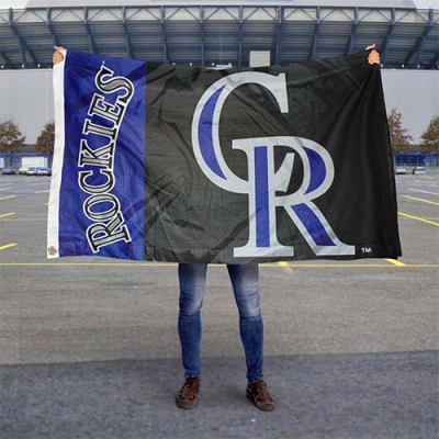 Custom MLB Colorado Rockies Flag