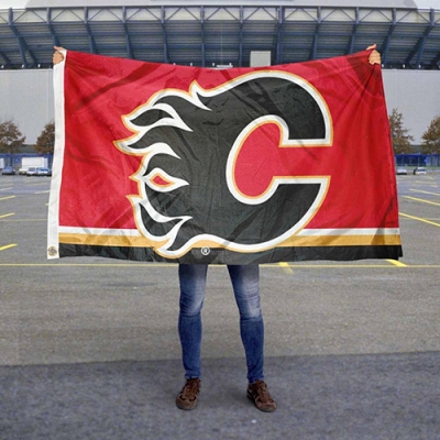 Custom NHL Calgary Flames flag