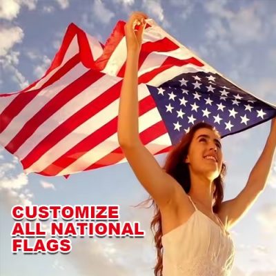 Custom in Stock American Flag