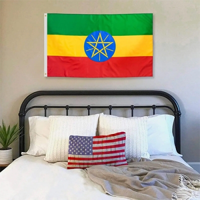 Custom Ethiopia Flag