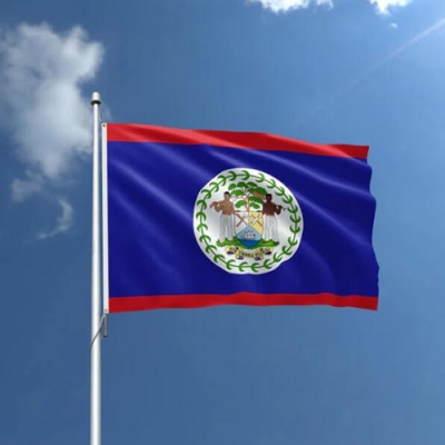 Custom in Stock Belize Flag