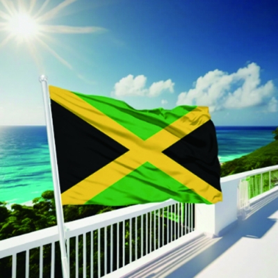 Customized national flag 3x5ft Jamaican flag